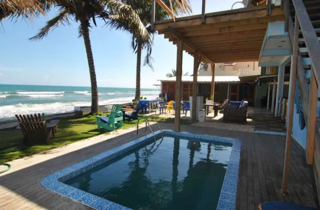 Beach Hostel Cabarete pool